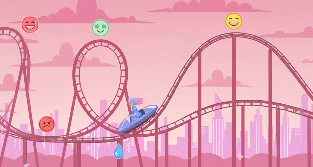 Emotionale Achterbahn nach der geschlechtsaffirmierenden Versorgung.