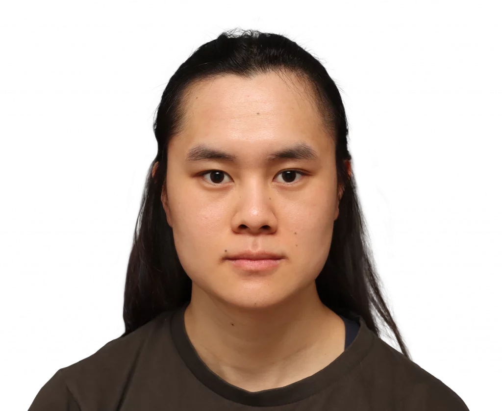 Frontaufnahme von Val vor der Operation